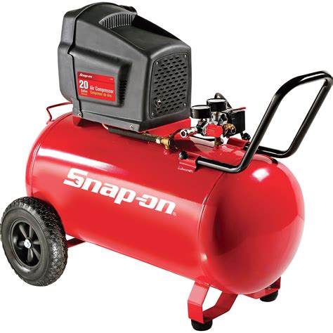 Snap On Horizontal Air Compressor — 2 Hp 20 Gallon Model 871118 11
