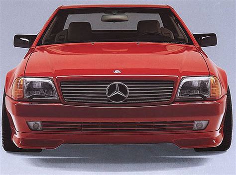 We'll take ours with amg monoblocks, please. Front Spoiler Dezent f Stoßstange Mercedes SL R129 nAMG | eBay