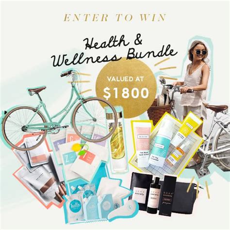 The Health And Wellness This Is Your Chance To Win The Perfect Bundle