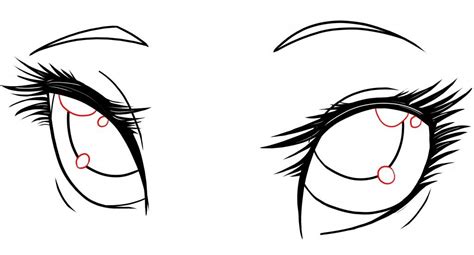Drawing Eyes Anime Girl