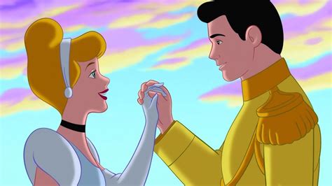 Cinderella And Prince Charming Kissing