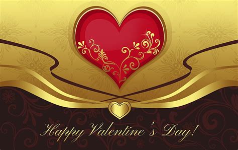 Happy Valentines Day Red Brown Corazones Valentines Valentines