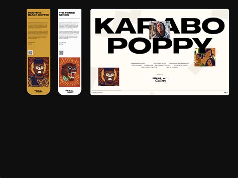 Karabo Poppy Layout Exploration By Monde Marafane On Dribbble