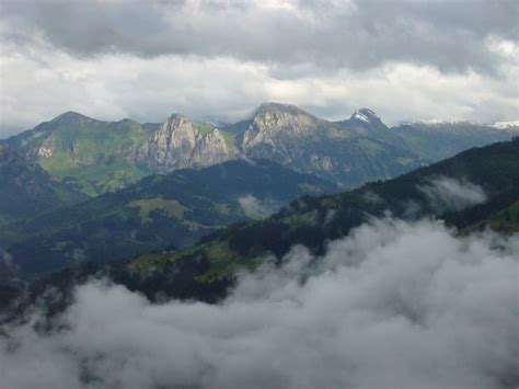 Alps Peeking Through The Clouds Martin Flickr