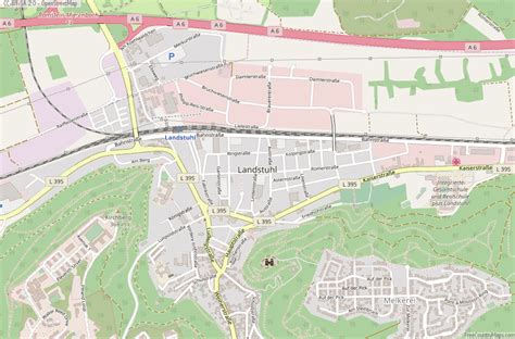 Landstuhl Map Germany Latitude And Longitude Free Maps