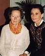 Rare photo of Audrey Hepburn with her mother Ella van Heemstra ...