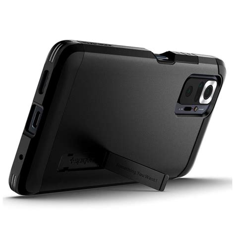 Spigen Tough Armor Acs02846 Xiaomi Redmi Note 10 Pro Case Black