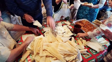 Making Tamales For Christmas