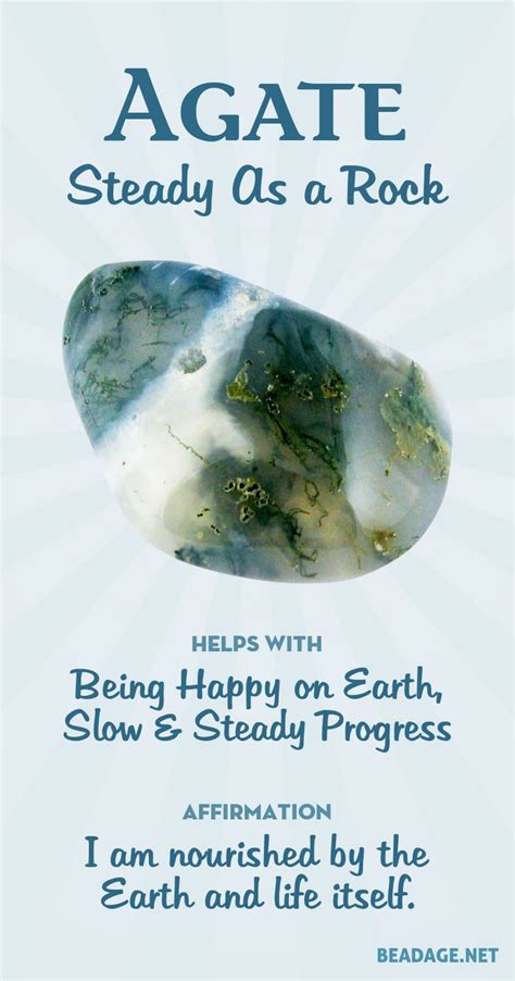 Agate Meaning and Properties | Crystals healing properties, Gemstone
