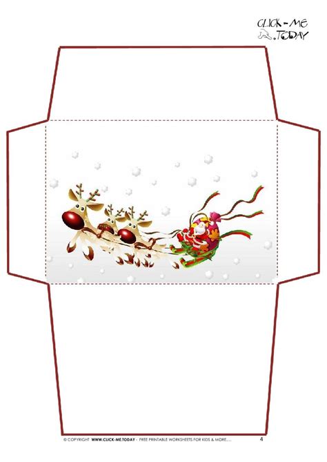 Carolyn free printable santa envelopes north pole will give ideas and strategies to develop your own resume. santa envelope | Рождественские письма, Самодельные ...