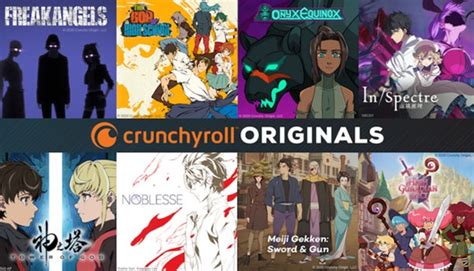 Uk Anime Network Crunchyroll Announce 8 New Original Series