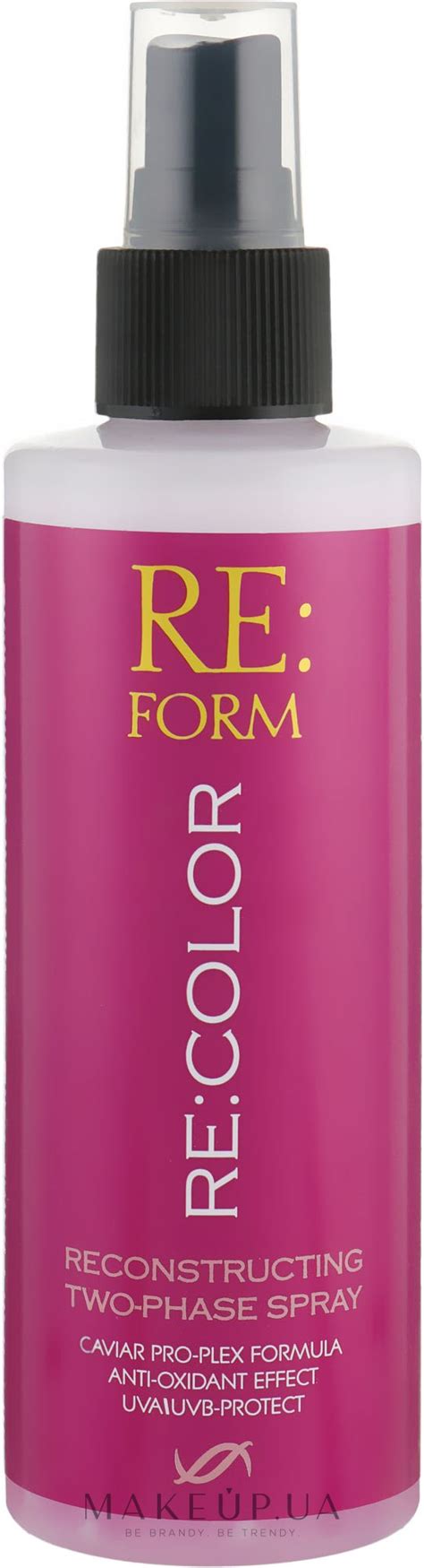 Двофазний спрей для відновлення фарбованого волосся Збереження кольору Reform Recolor