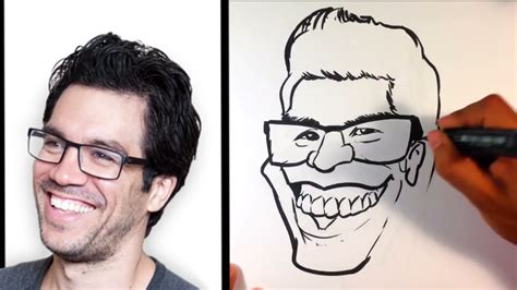 How To Caricature Tai Lopez Easy Pictures To Draw 2 Youtube