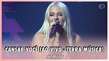 Luísa Sonza - Cansar Você (Ao Vivo - Terra Música) - YouTube