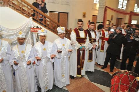 Orthodox Societies Ethiopian Patriarch Visits Egypt