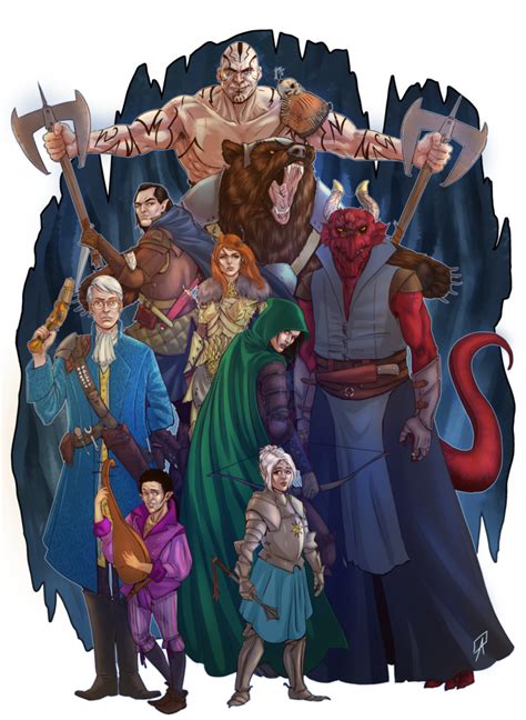 Vox Machina By Ninjamastertk Critical Role Critical Role Characters