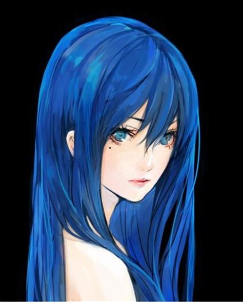 127 Best Anime Blue Hair Images On Pinterest Anime Guys