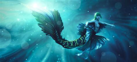Beautiful Mermaid Art