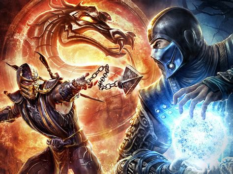 Scorpions Vs Sub Zero Mortal Kombat X Wallpaper