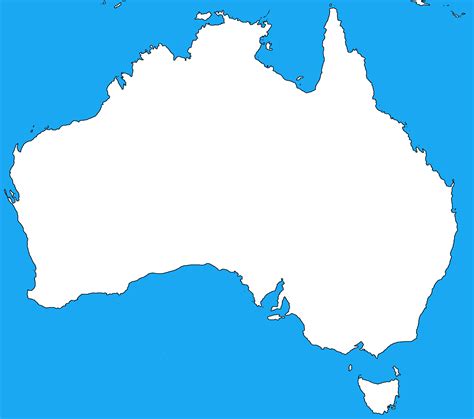 Australia and new zealand centric map. Blank map of Australia by DinoSpain on DeviantArt