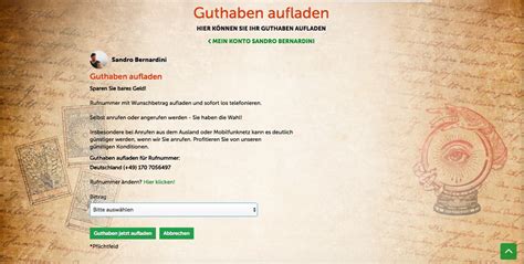 Prepaid Anleitung Zukunftsblickch