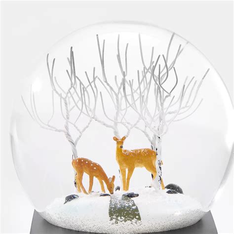 Snow Globes Deer In The Woods Snow Globe Garmentory