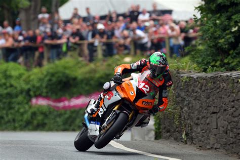 Motorcycle safety features have been a standard feature on most bikes for over a decade. Isle of Man (GBR) Tourist Trophy 4th June 2018. Superstock race. Team Riders Motorcycles BMW ...