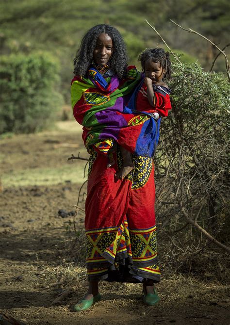 Borana Tribe Mother Carrying Her Baby Yabelo Ethiopia Flickr
