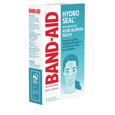 Hydro Seal® Non Medicated Hydrocolloid Acne Blemish Patches Band Aid