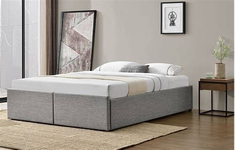 Lit Coffre Avec Tiroir - Tete De Lit