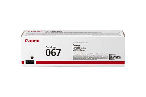 Canon 067 Black Toner Cartridge — Canon Uk Store