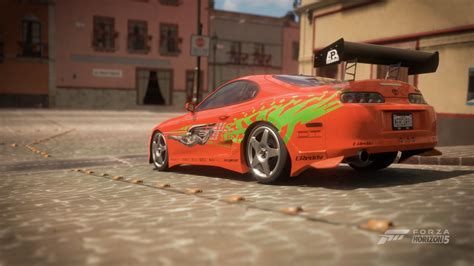 Wallpaper Toyota Supra A80 Forza Horizon 5 Fast And Furious