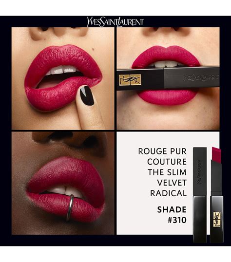 YSL Rouge Pur Couture The Slim Velvet Radical Lipstick Harrods HK