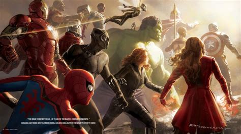 The last 3 mins will bring a tear to your eye. Avengers Assemble in New Infinity War Concept Art