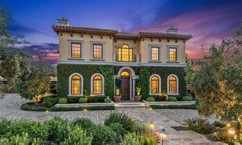 59 Million Mediterranean Mansion In Thousand Oaks Ca Homes Of The Rich