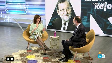 El Programa De Ana Rosa La Entrevista Completa A Mariano Rajoy