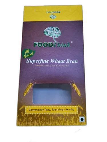 Food Think Superfine Wheat Bran 500 Gm Packaging Type Box At Rs 80