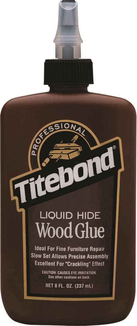 Titebond Liquid Hide Wood Glue 8 Oz Wood Glue And Epoxy The Home