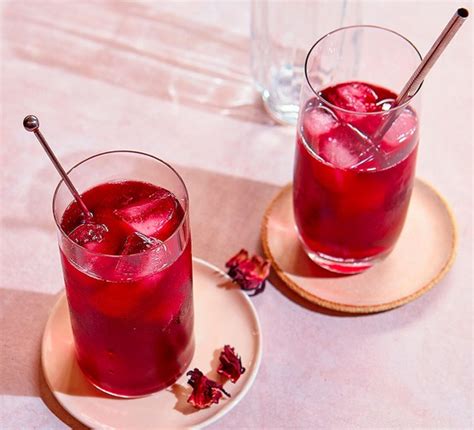 Iced Hibiscus Tea Recipe Bbc Good Food