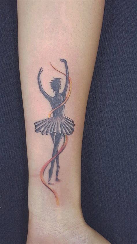 Ballet Dancer Tattoo In 2020 Dancer Tattoo Tattoos Dance Tattoo