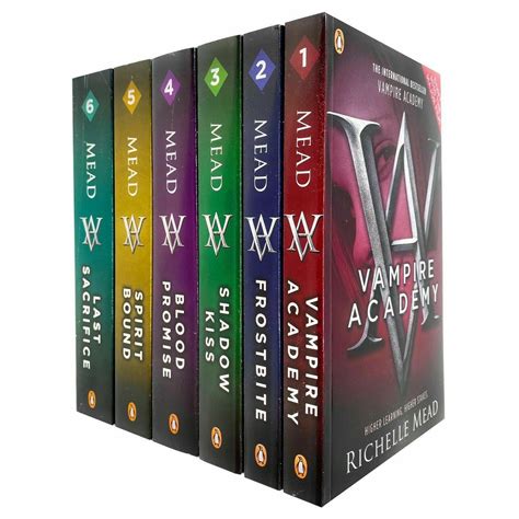 Vampire Academy Series Books 1 6 Collection Set By Richelle Mead
