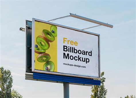 Free 32 Ration Shaded Billboard Mockup Psd Good Mockups