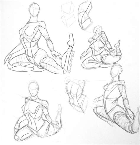 Perspective Figure Drawing At Getdrawings Free Download