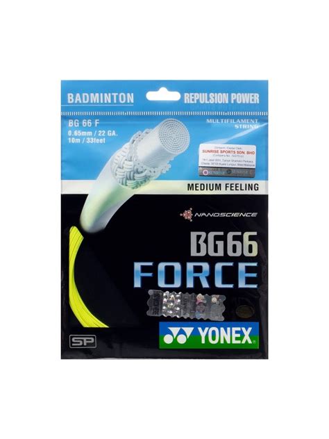 Yonex Bg66 Force Gut
