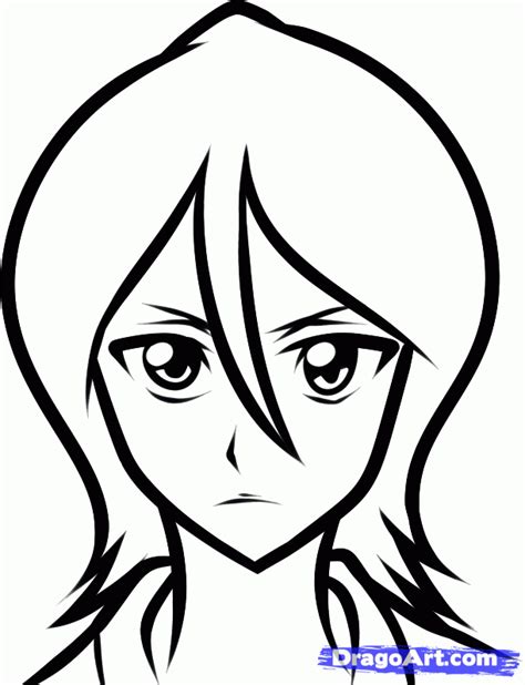 Female Face Drawing Template Free Download On Clipartmag