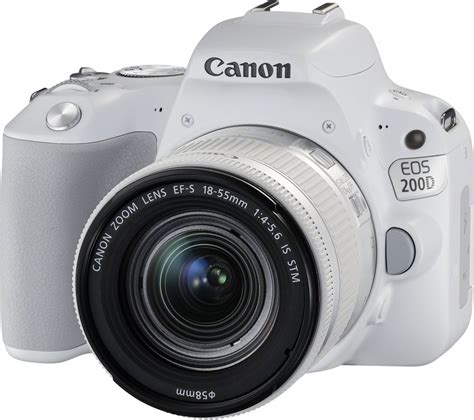 Buy Canon Eos 200d Dslr Camera With Ef S 18 55 Mm F4 56 Is Stm Lens