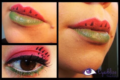 Watermelon Lips Tutorial By Eyedolize Makeup Youtube