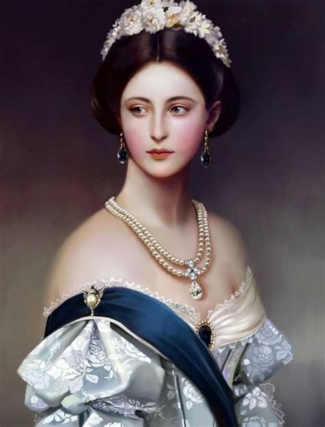 Franz Xaver Winterhalter Princesses And Princess Alexandra Classic