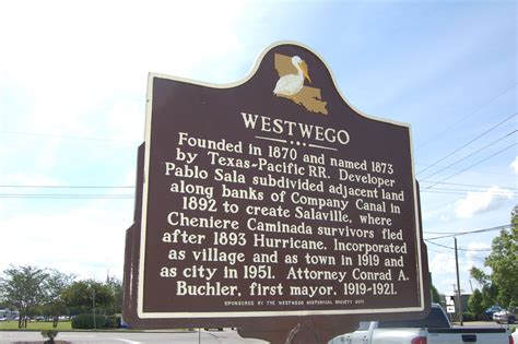 Westwego - Jefferson Parish, LA | Louisiana history, Louisiana culture, New orleans louisiana