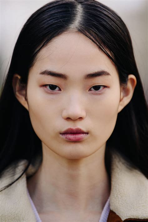 Portrait Of Asian Model With Dark Hair Asian Models Female Woman